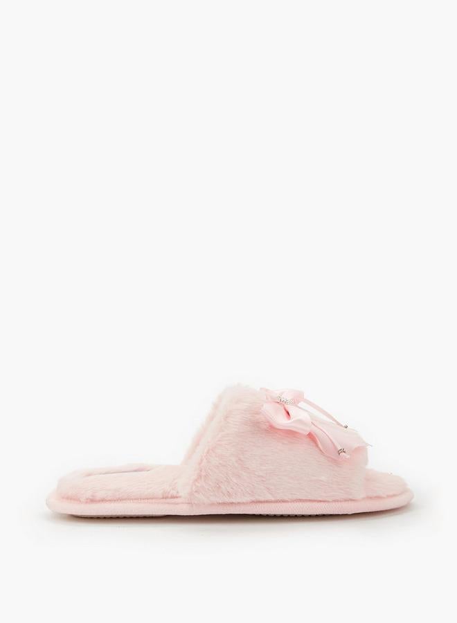 Le Confort Women Faux Fur Bedroom Slippers - Image 1